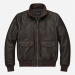 AVION HERITAGE LEATHER BOMBER JACKET