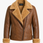 AVIORA SHEARLING AVIATOR JACKET