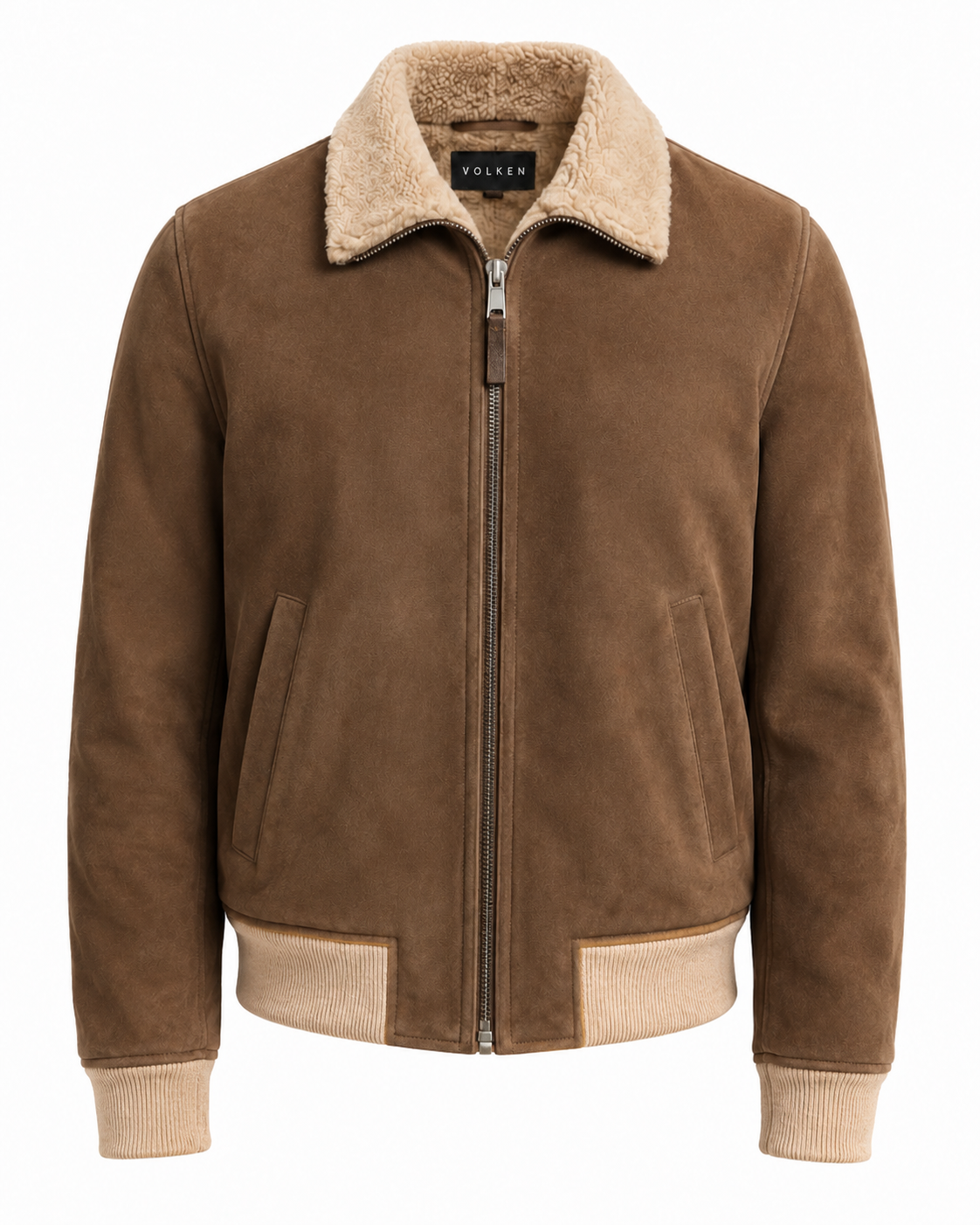 NORVEN SUEDE AVIATOR JACKET