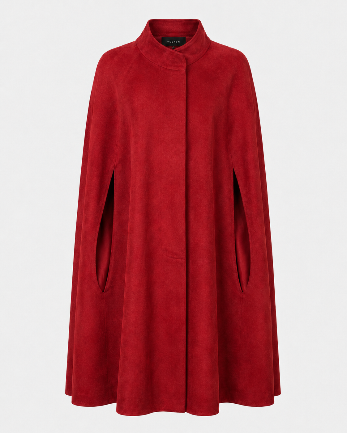 RAVENZA SUEDE CAPE COAT