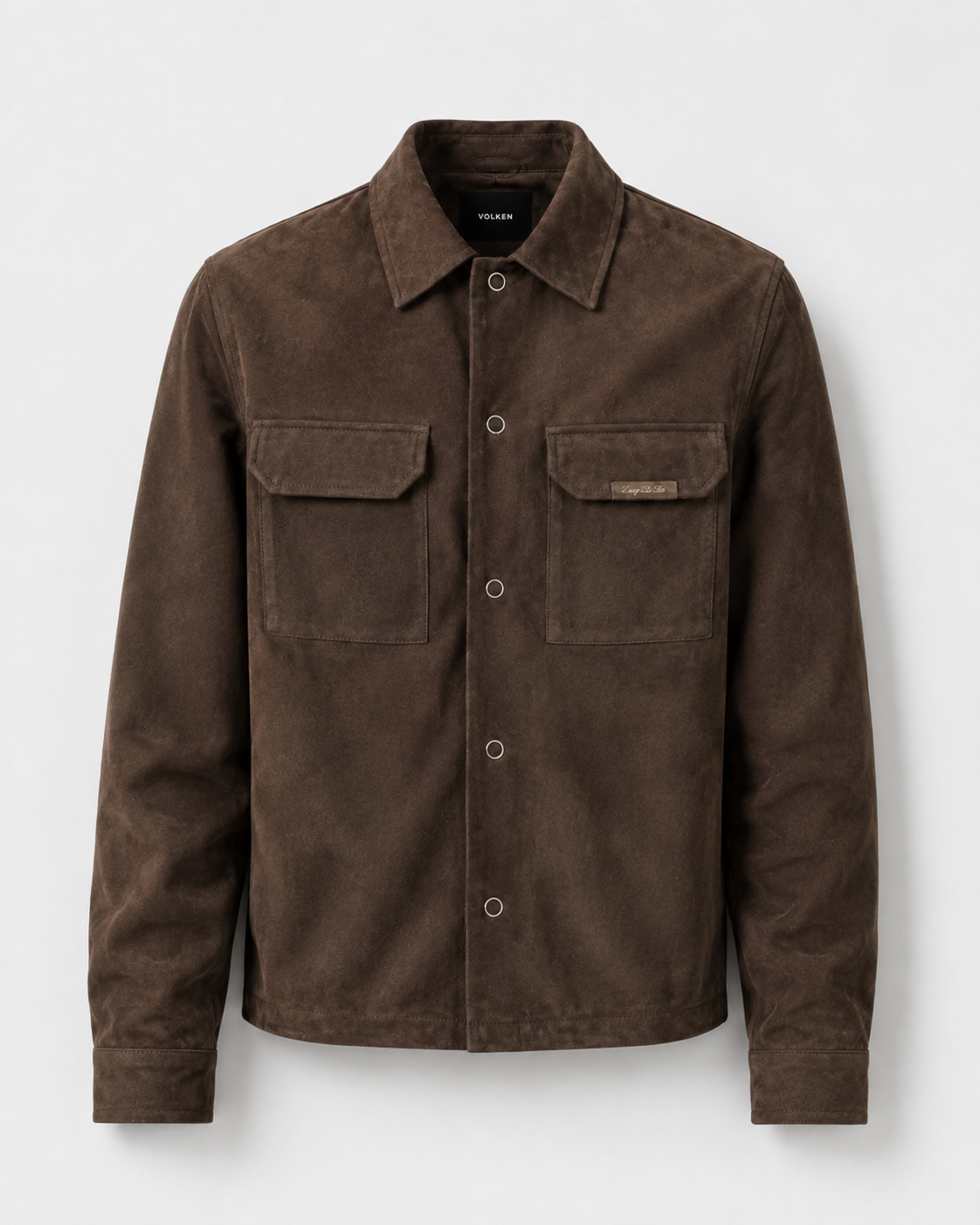 VAREK SUEDE CARGO SHIRT JACKET