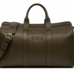 VAREN LEATHER TRAVEL DUFFLE BAG