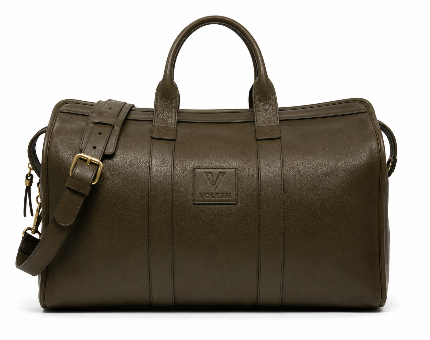 VAREN Leather Travel Duffle Bag
