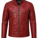 VARNEL LEATHER RACER JACKET
