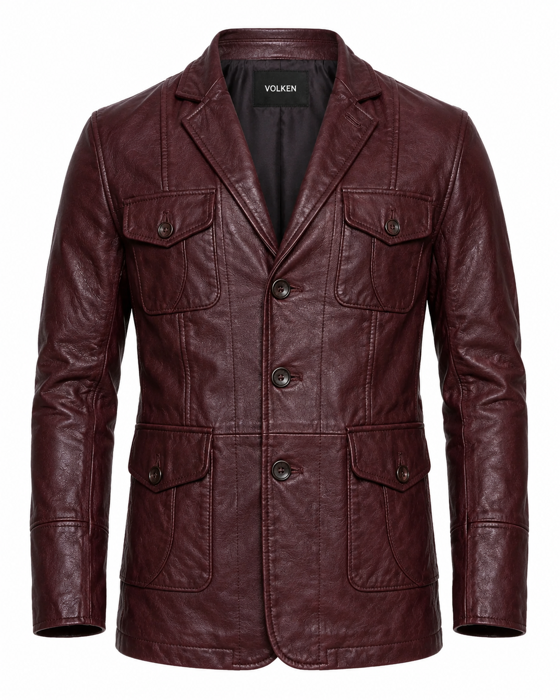 VARNEX UTILITY LEATHER BLAZER VARNEX UTILITY LEATHER BLAZER