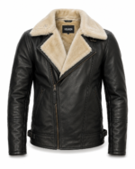 VARNOX SHEARLING BIKER JACKET