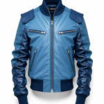VAYRON LEATHER BOMBER JACKET