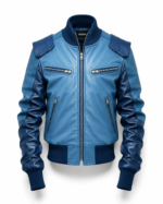 VAYRON LEATHER BOMBER JACKET