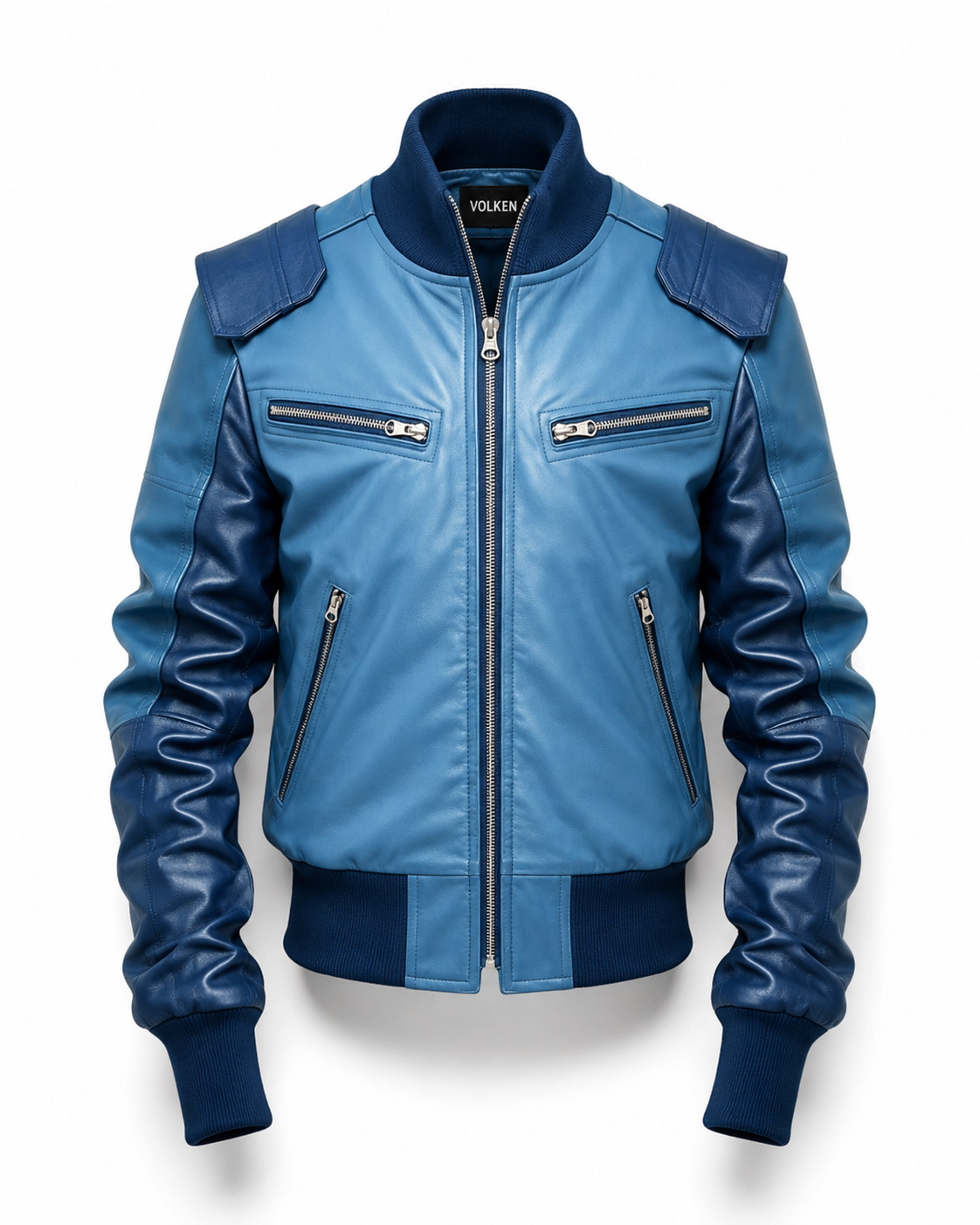 VAYRON LEATHER BOMBER JACKET