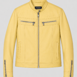 VELMORA LEATHER RACER JACKET