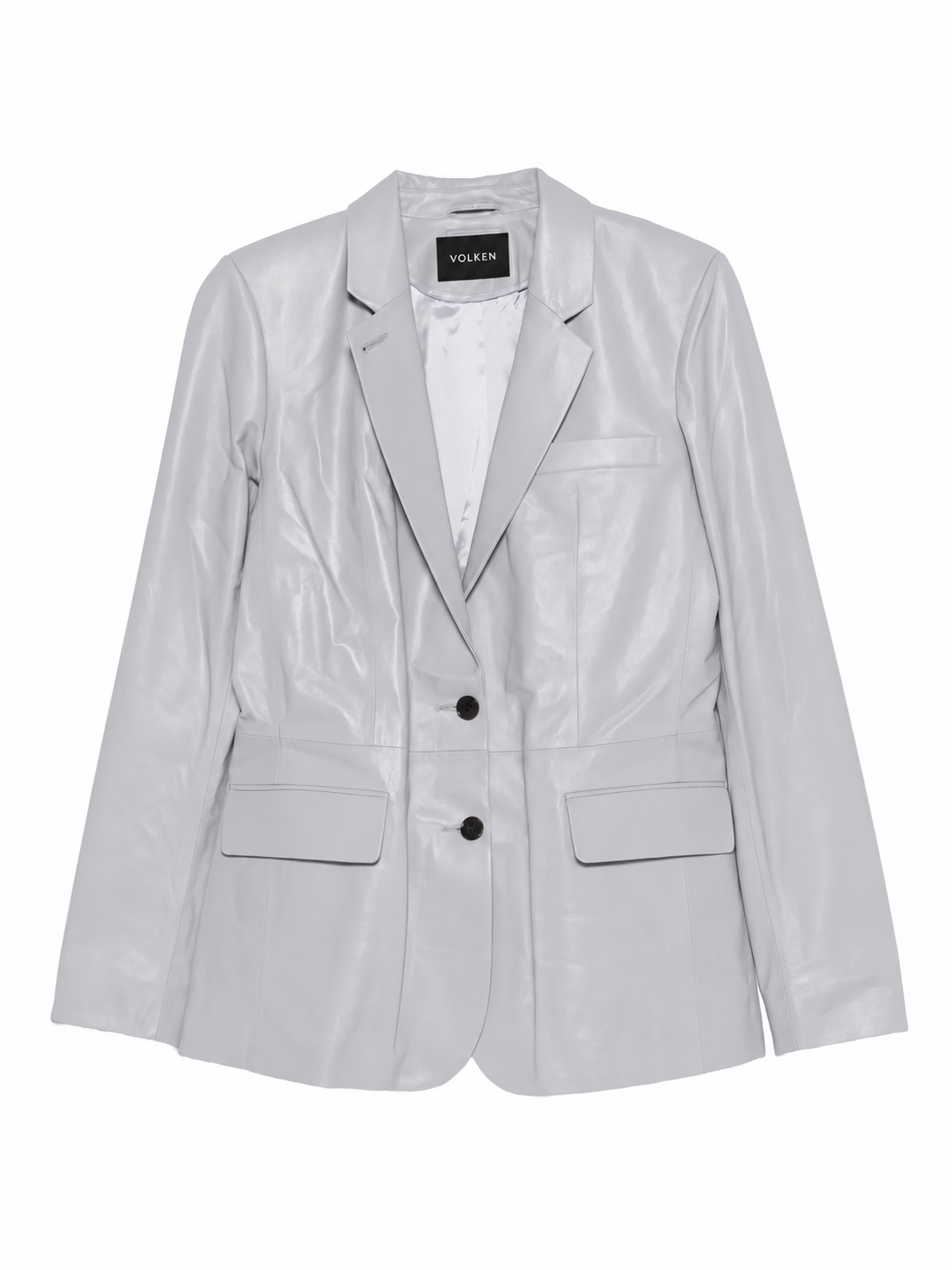 VELORA LEATHER BLAZER
