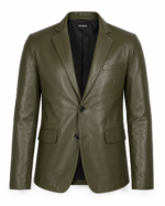 VEYMAR LEATHER BLAZER
