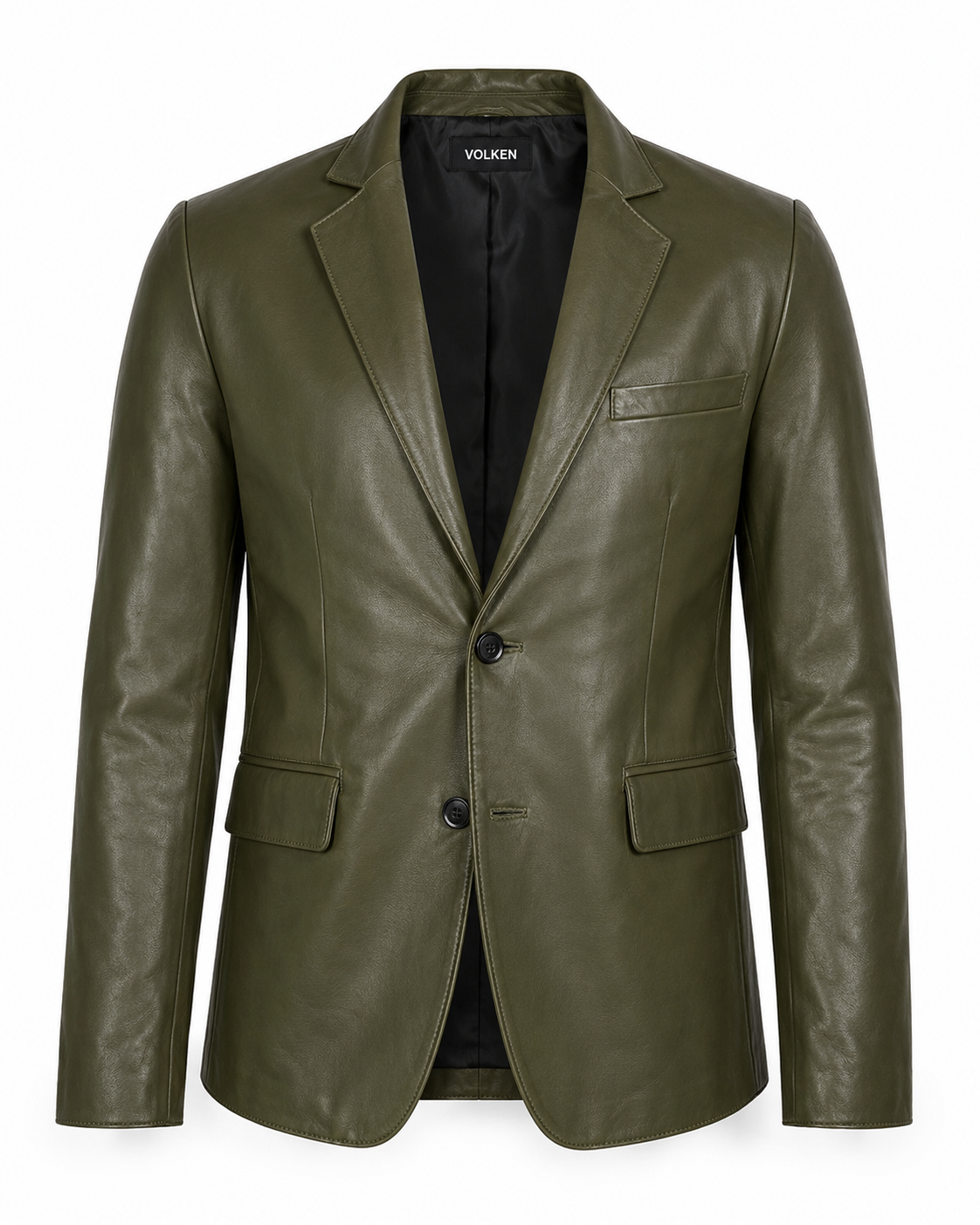 VEYMAR Leather Blazer
