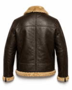 VEYRIK SHEARLING AVIATOR JACKET BACK