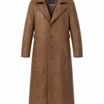 VEYRON LEATHER TRENCH COAT