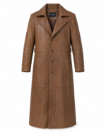 VEYRON LEATHER TRENCH COAT