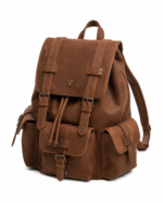 VORNEL DISTRESSED LEATHER TRAVEL BACKPACK