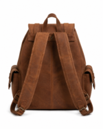 VORNEL DISTRESSED LEATHER TRAVEL BACKPACK - Image 3