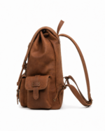 VORNEL DISTRESSED LEATHER TRAVEL BACKPACK - Image 4