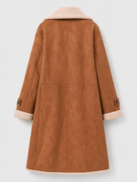 WELNORA SUEDE SHEARLING COAT BACK
