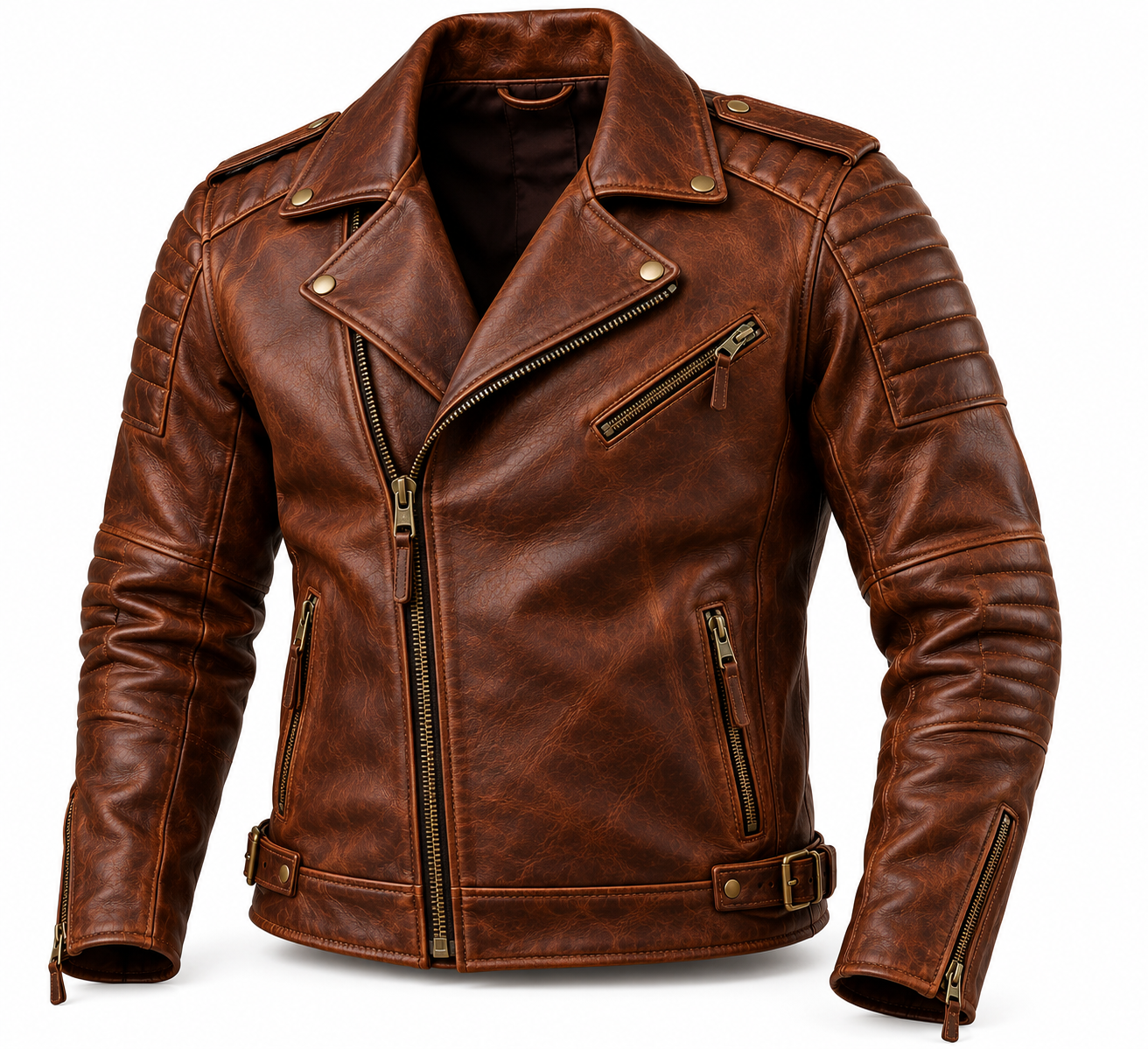 mens biker jacket thumbnail